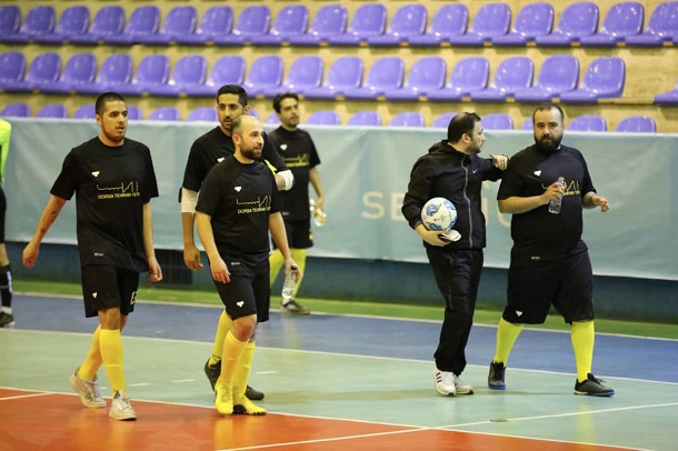 تیم فوتسال درسا در جام برندهای برتر ایران